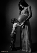 photo femme enceinte et enfant