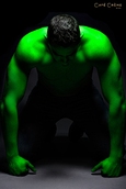 portrait photo Hulk
