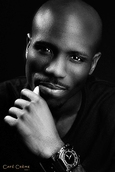 portrait photo homme noir et blanc