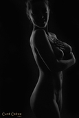 Photographie femme nue noir et blanc